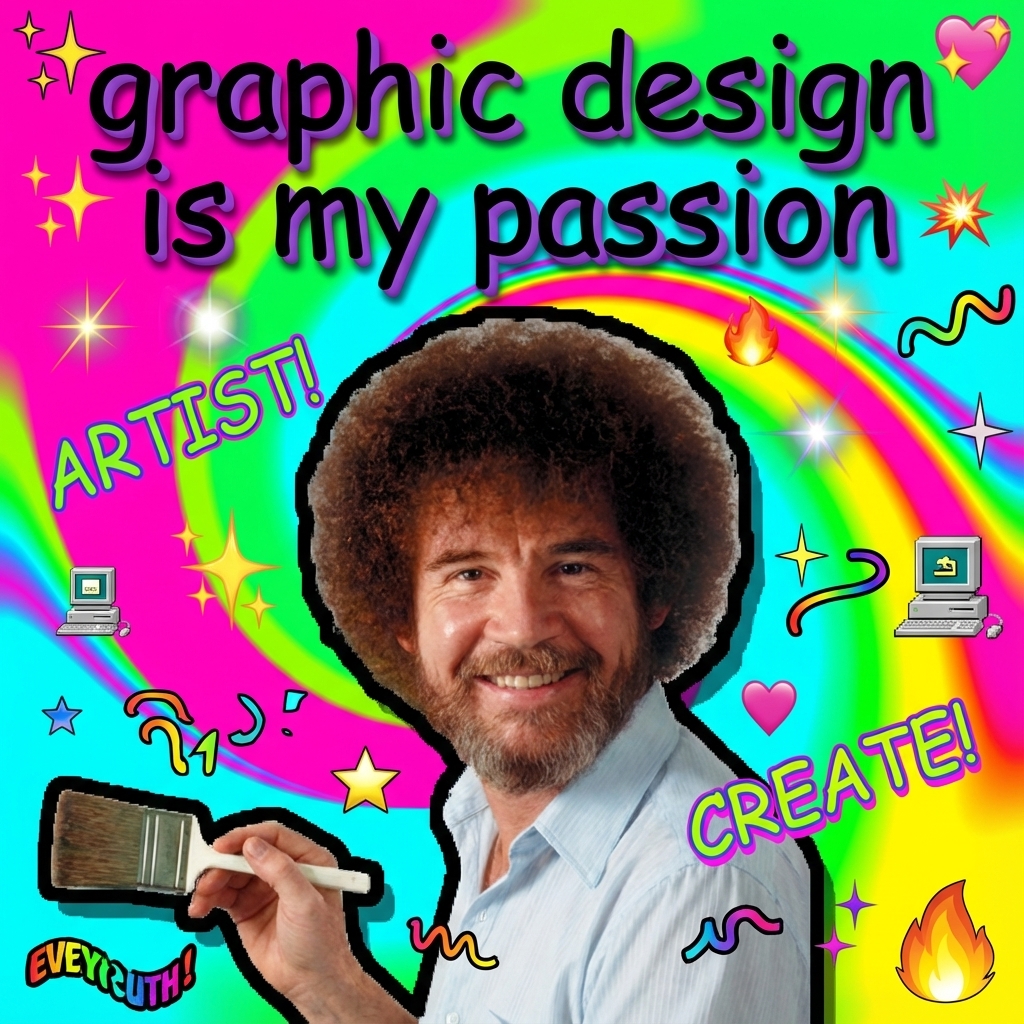 Graphic design is my passion example 2